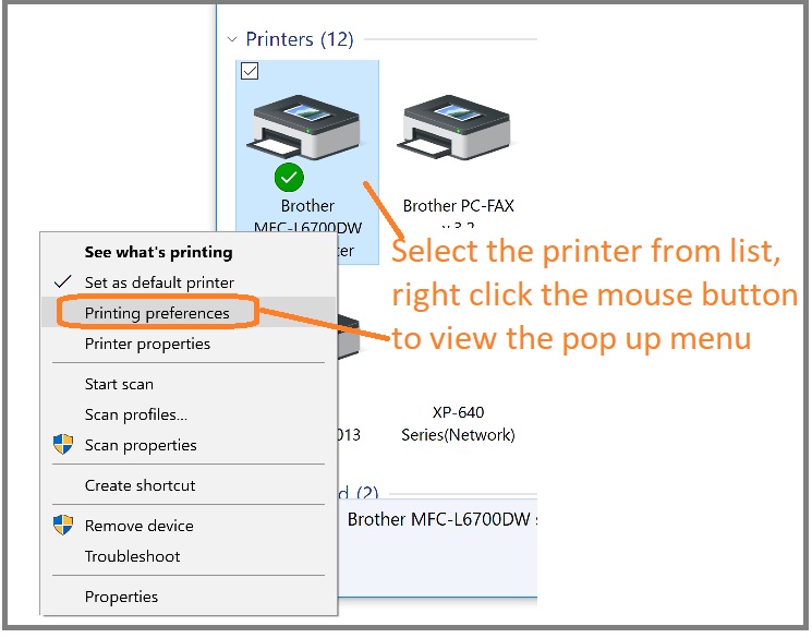 Check and Adjust Print Settings