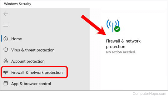 Enable Firewall Protection