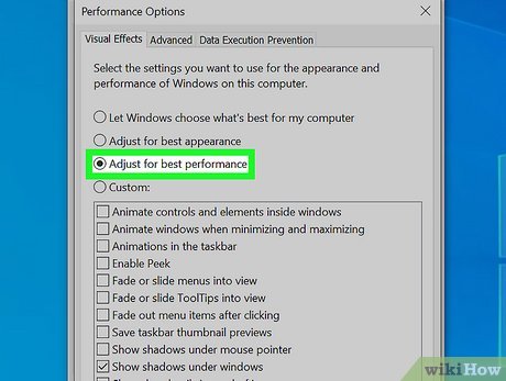 Optimize Visual Effects