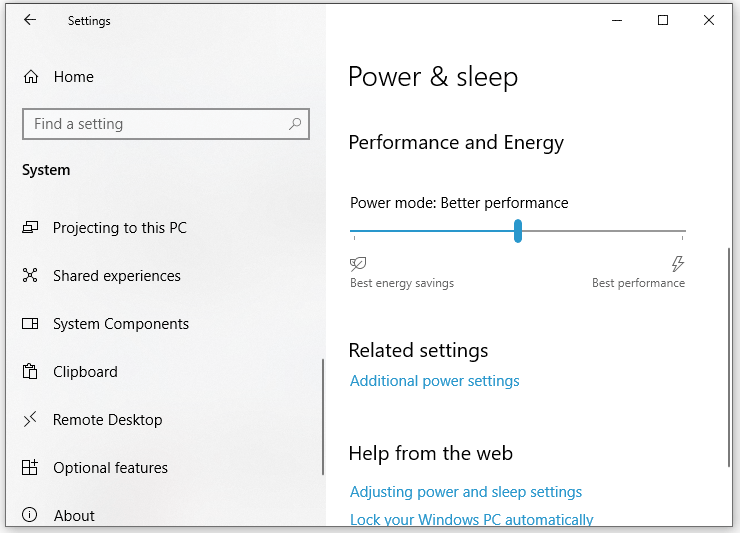 Optimize Your PC’s Power Settings