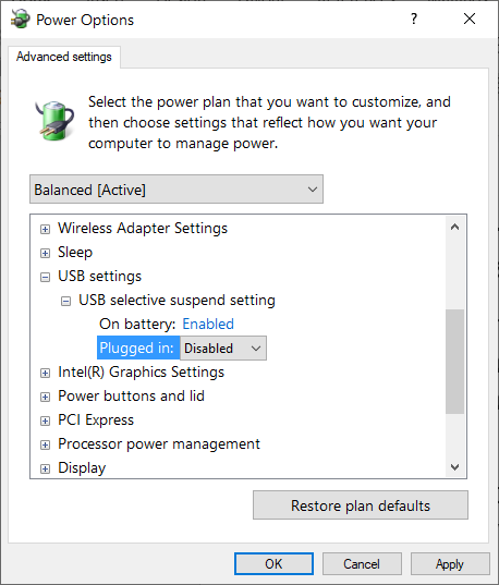 Optimize Your Power Settings